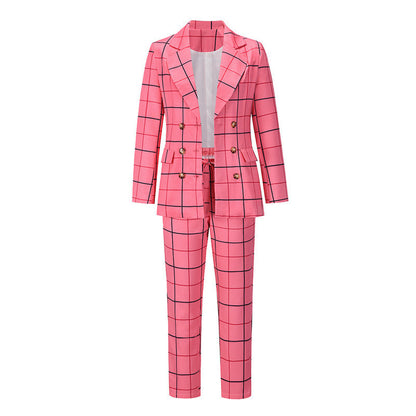 Blazer Élégant à Double Boutonnage