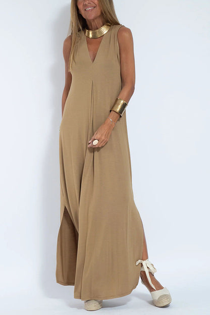 Tenue Décontractée V-Neck & Long Cardigan