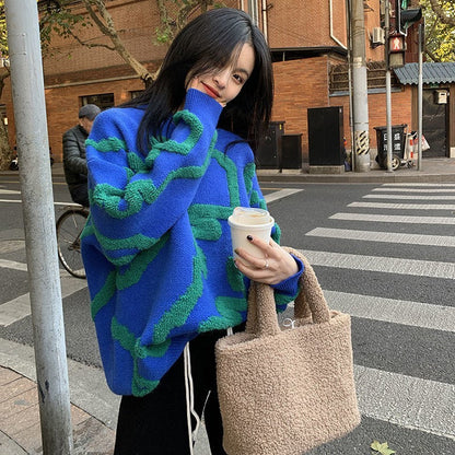 Pull épais à motif dessin animé pour Votre Hiver