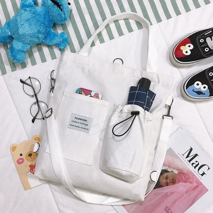 Sac Toile Sophie avec Poches
