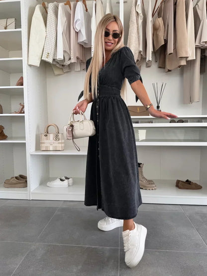 Robe Sima Brillez en Denim