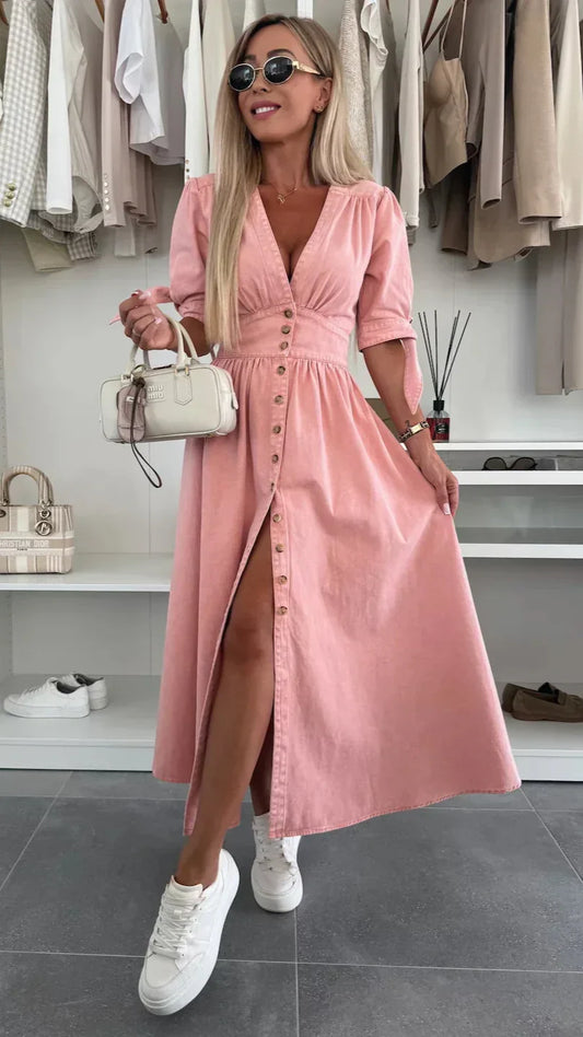 Robe Sima Brillez en Denim